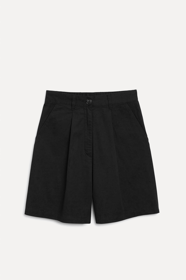 High Waist Pleated Shorts from Manki