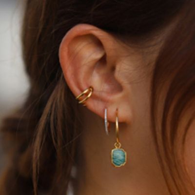 Gold Claw Lacuna Ear Cuff from Missoma