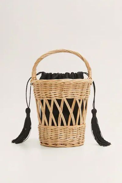 Bamboo Basket Bag