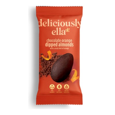 Chocolate Orange Dipped Almonds from Deliciously Ella