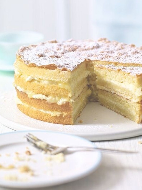 Easy Lemon Curd Layer Cake