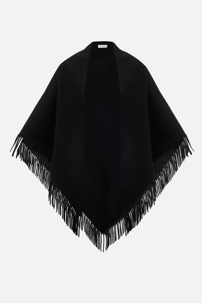 Fringe Wrap Scarf from Soft Goat