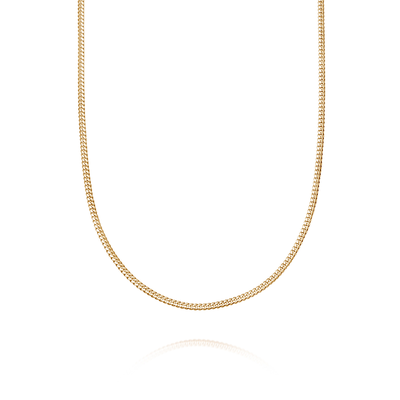 Estée Lalonde Long Flat Snake Chain Necklace