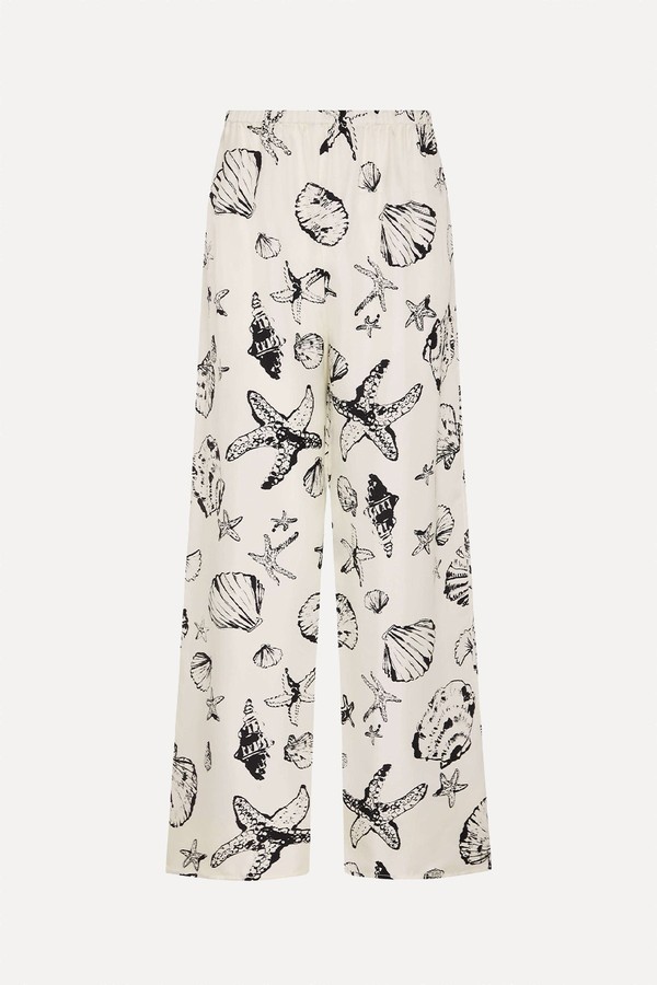 Rock Pool Silk Trousers from ASCENO x Lucy Delius