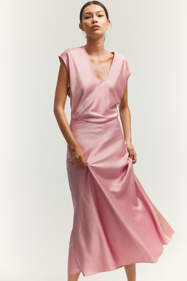 Satin Dress
