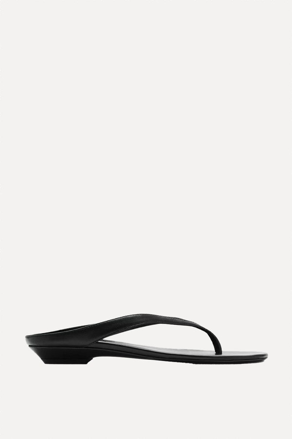 Wedge Leather Sandals