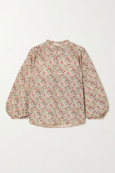 Nolan Floral-Print Cotton Shirt from Vanessa Bruno