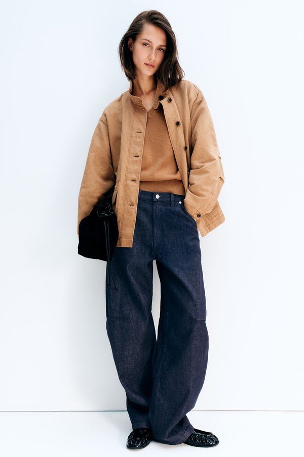 Pine Relaxed Barrel Jeans