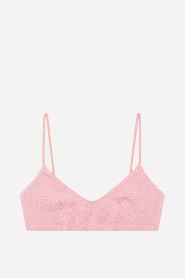 Crinkle Bikini Top from ARKET