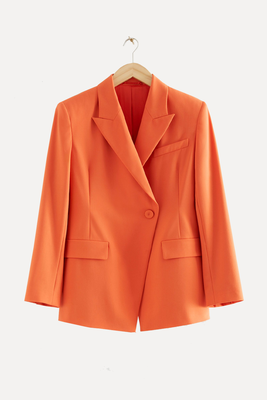 Double-Breasted Asymmetric Blazer from & Other Stories