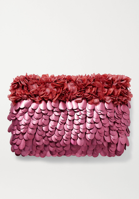 Mazzy Embellished Tulle Clutch from Nannacay