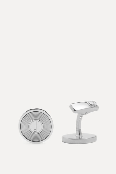 Series D Optical Lines Cufflinks from Dunhill