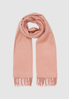 Wool Cashmere-Blend Oversized Scarf from Reiss