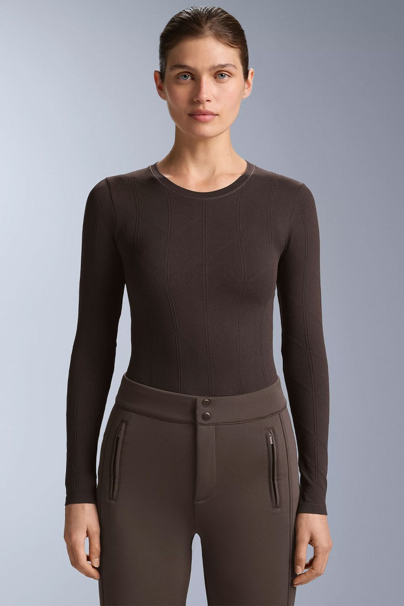 Thermal Seamless Jacquard Base Layer T-Shirt from OYSHO