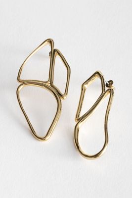 Cutout Pendant Earrings from & Other Stories