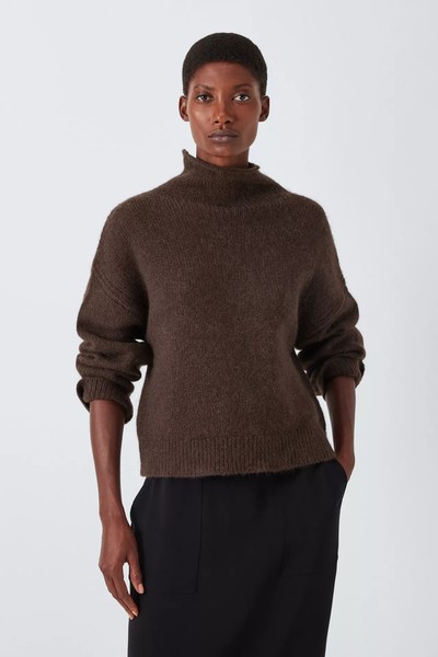 Alpaca Wool Blend Turtleneck Jumper from John Lewis