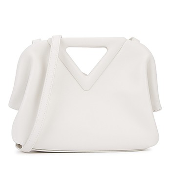 Point Small Leather Clutch from Bottega Veneta