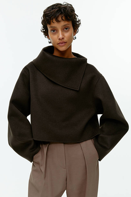 Collared Double-Face Wool Jumper  from ARKET