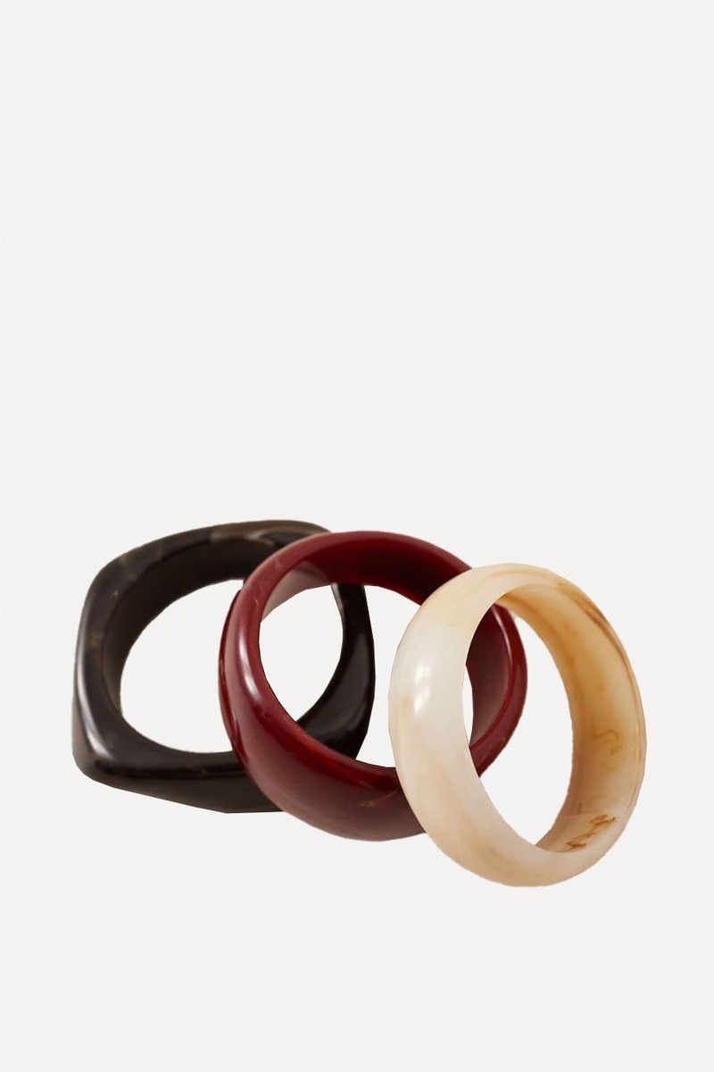 Set Of 3 Combined Volume Maxi Bracelets from Mango
