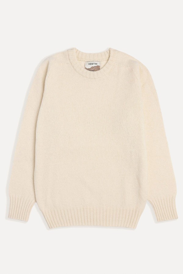 Brushed Shetland Crew Jumper