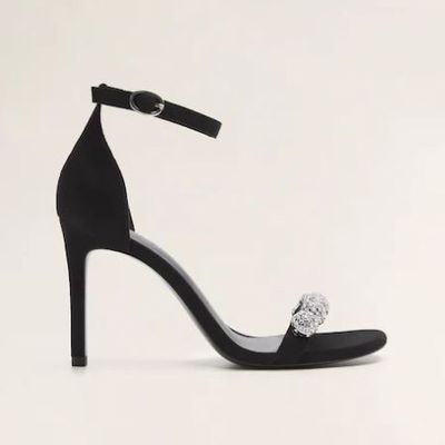 Crystal Strap Sandals from Mango