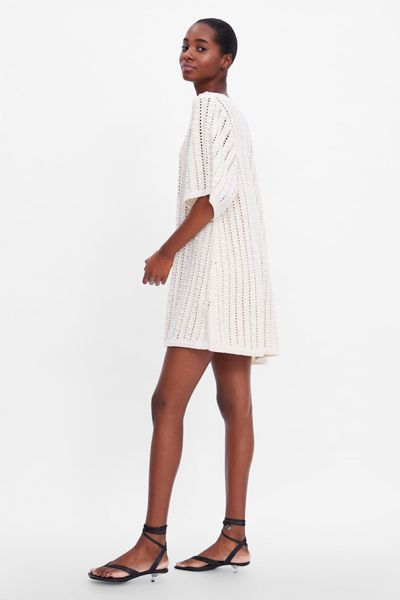 Open Knit Dress from Zara