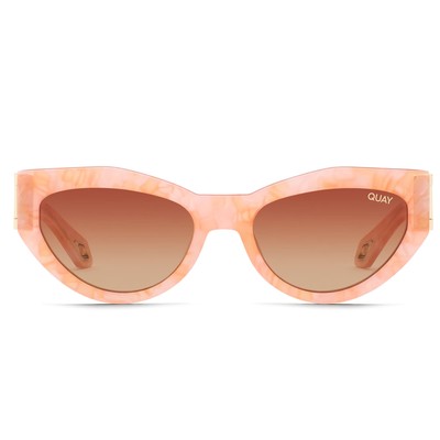 Mad Cute Orange Tortoise Sunglasses  from Quay