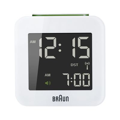 Radio Controlled Travel Global Alarm Clock from Braun
