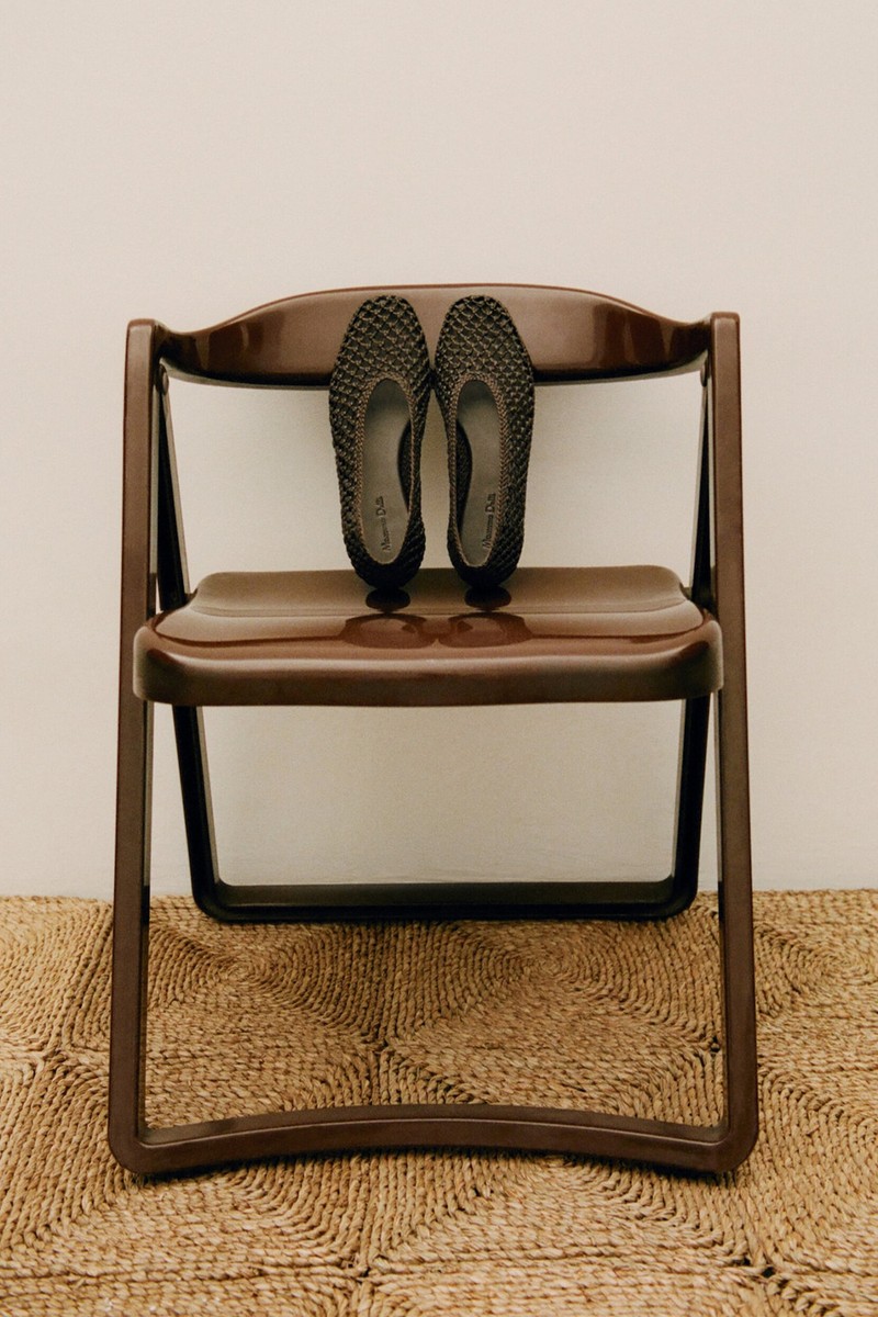 Braided Leather Ballet Flats, £139 | Massimo Dutti