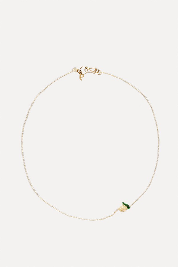 Mini Lemon Necklace