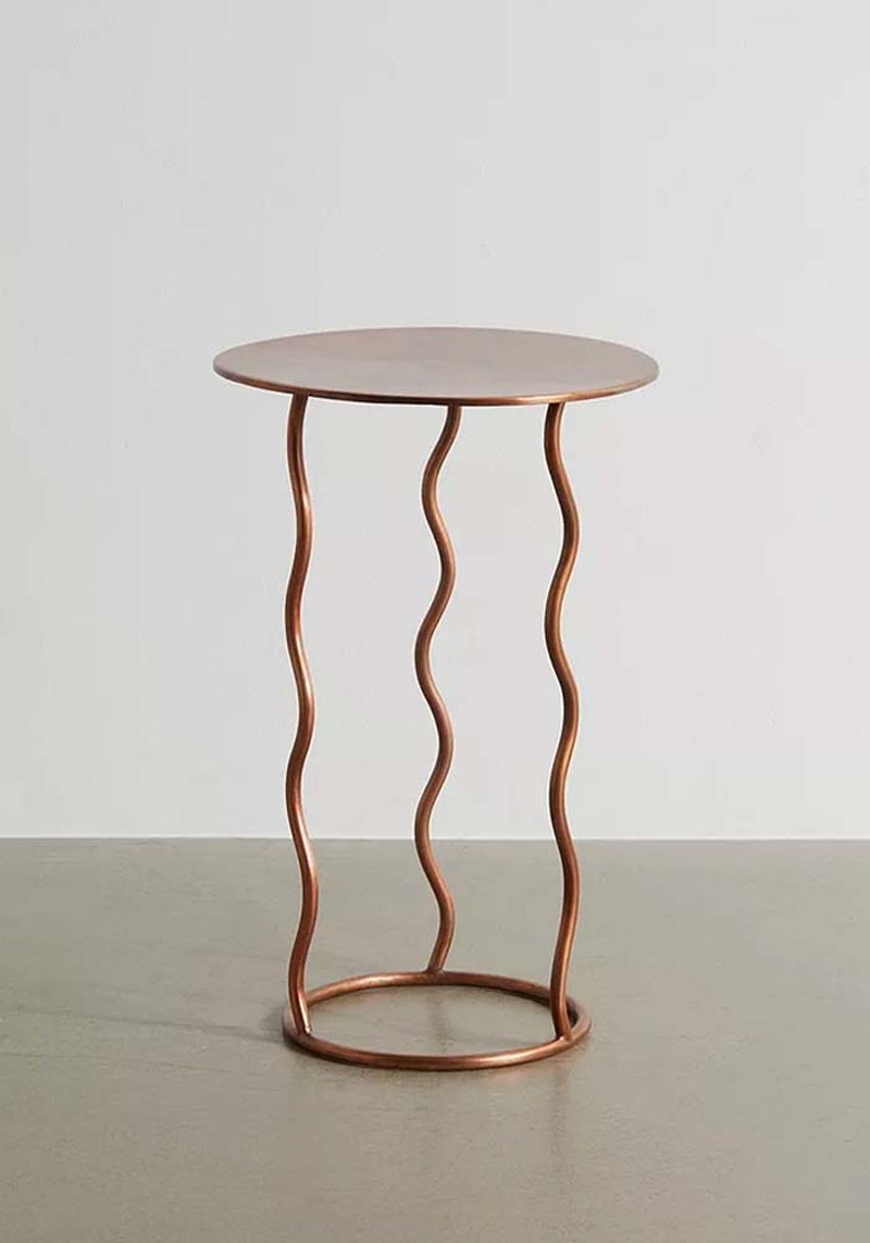 Tavi Copper Side Table from Urban Outfitters