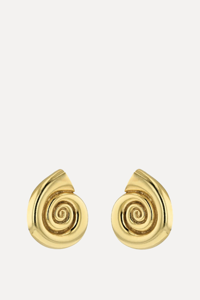 Anika Conch Shell Earrings from Eljae