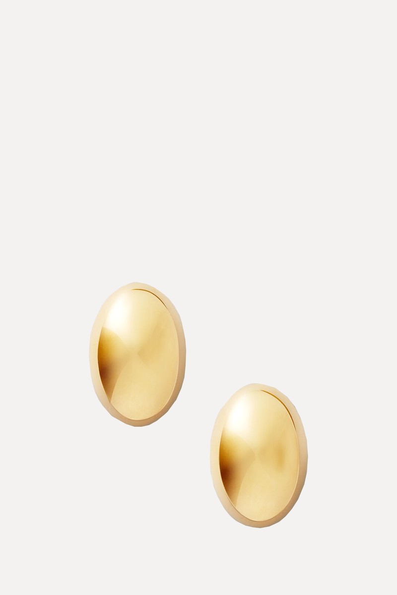 The Camille Gold-Tone Earrings  from Lie Studio