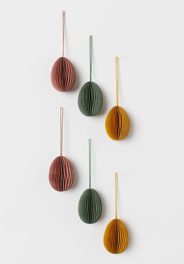 6-Pack Egg Decorations from H&M