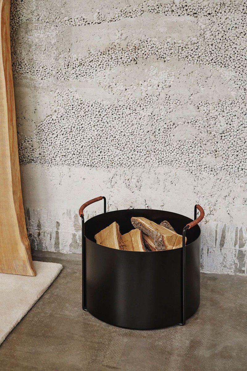 Port Firewood Bucket from Ferm Living