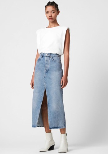 Dottie Denim Maxi Skirt