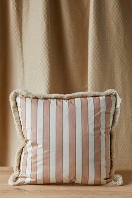 Plain Stripe Cushion from Flora Soames