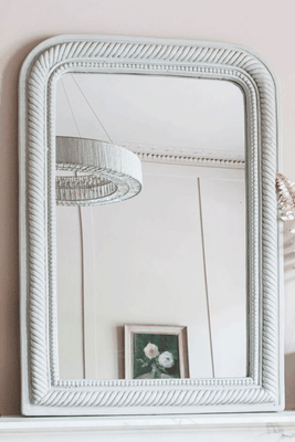 Curved Rope Edge Mirror from Graham & Green