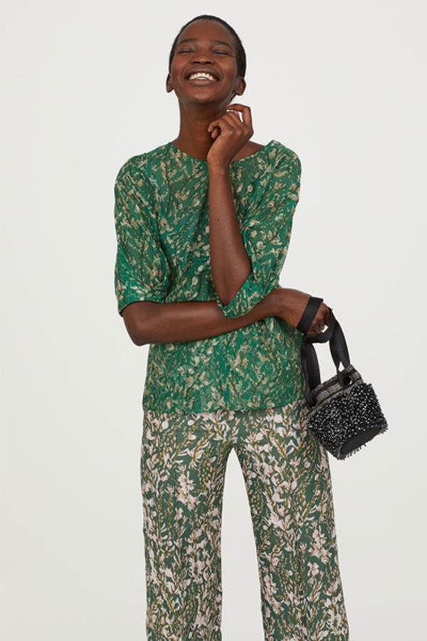 Lyocell And Silk Top