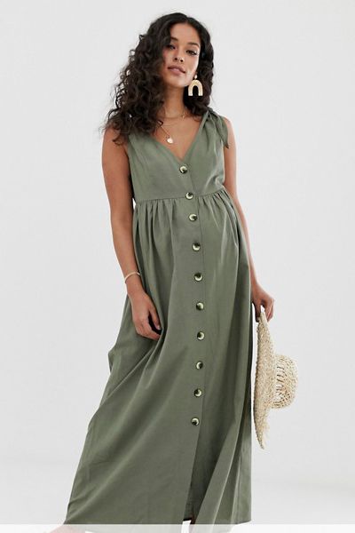 Smock Maxi Dress from ASOS