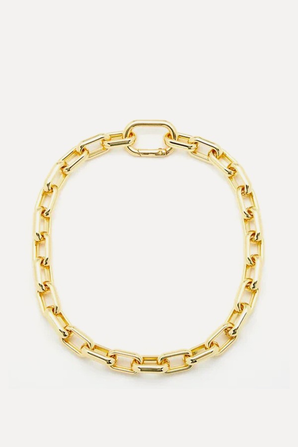 U-Chain Collar Necklace