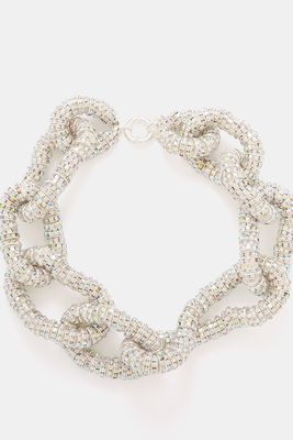 Diamond Tire Necklace from Pearl Octopuss