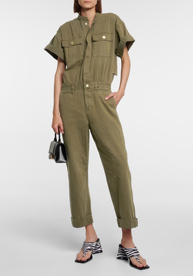 Le Tomboy Cotton Twill Jumpsuit from Frame