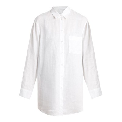 Boyfriend Linen Shirt from Asceno