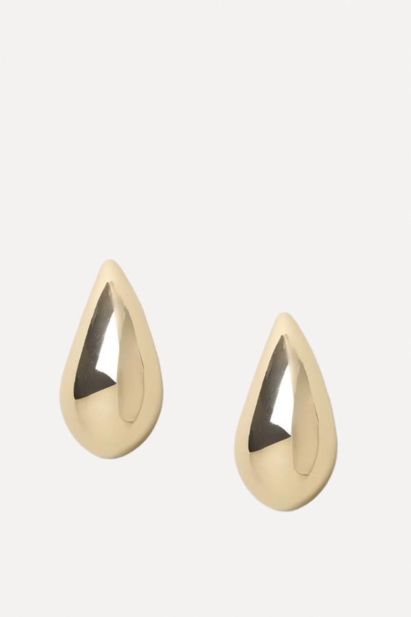 Gold Maxi Tear Drop Studs from Marks & Spencer