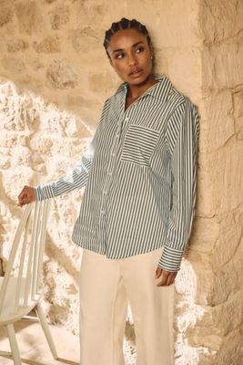 Stripe Button Down Collar Shirt  from Nobody’s Child