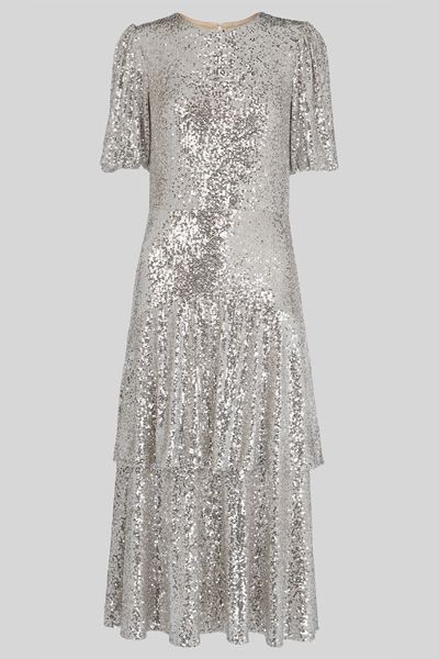 Arabelle Sequin Midi Dress from Whistles