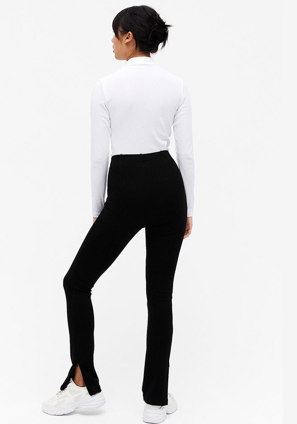 Side Zip Leggings from Monki