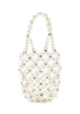 Faux-Pearl And Crystal Bag from Simone Rocha