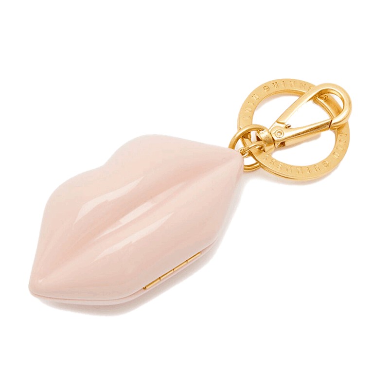 Blush Lips Keyring from Lulu Guinness